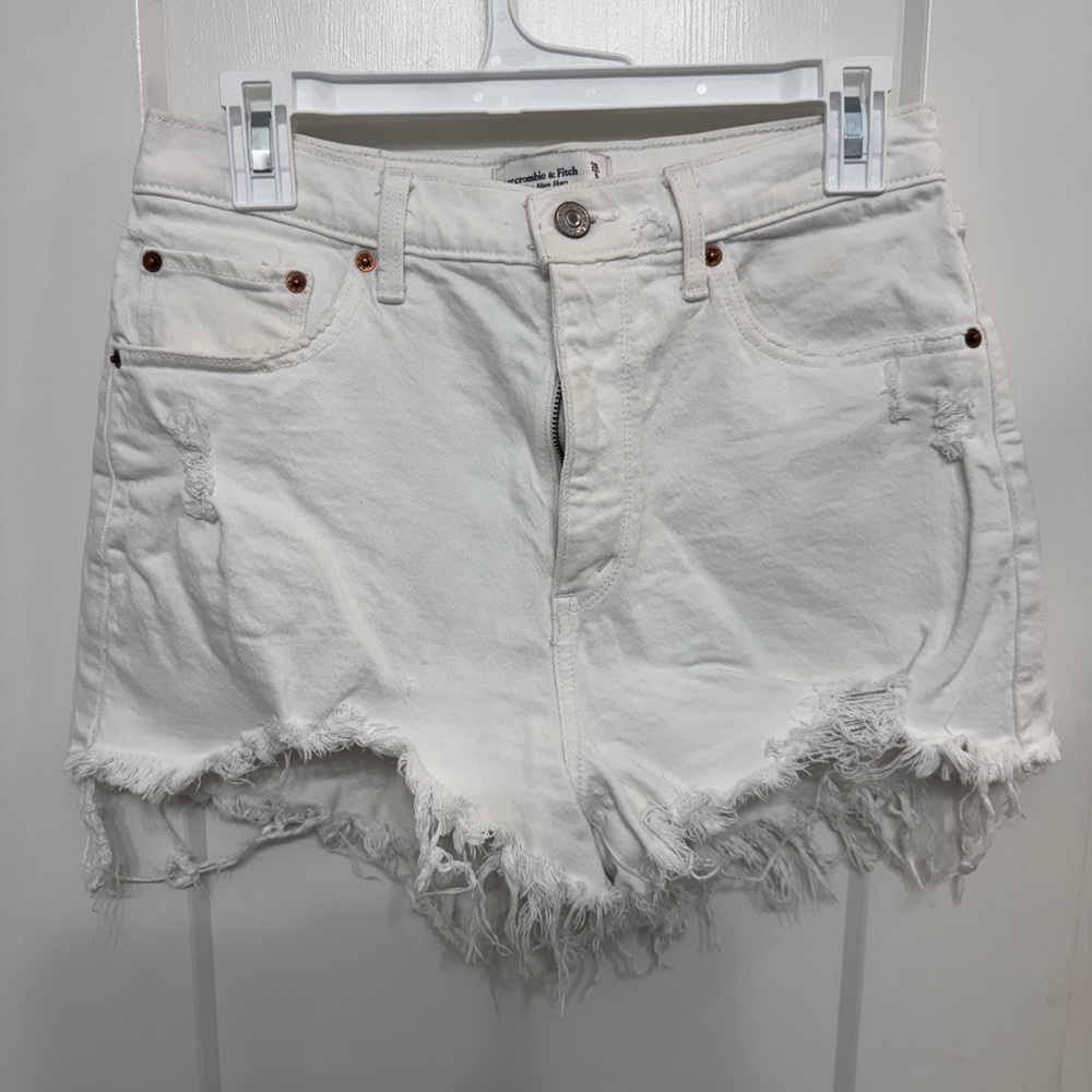 Women's Abercrombie High Rise Mom Short Curve Love